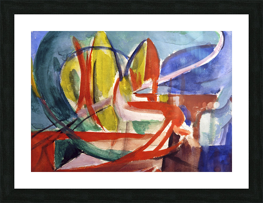 1069 Helmuth Macke Picture Frame print