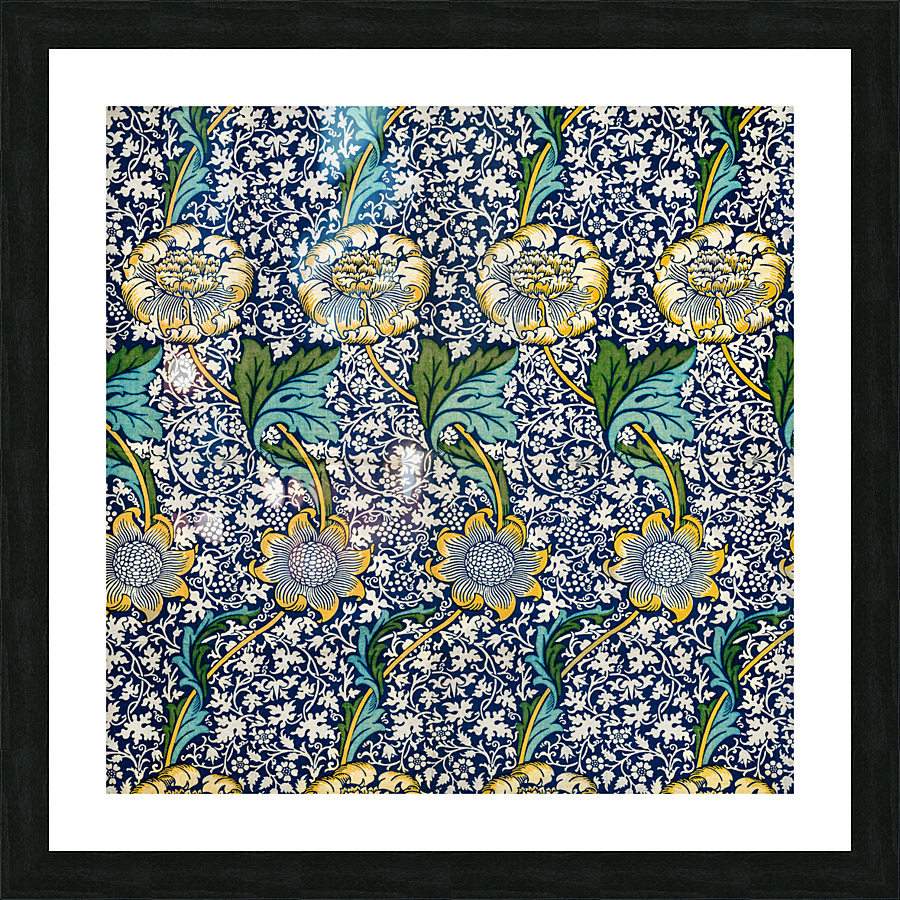 1564  William Morris Kennet pattern Picture Frame print