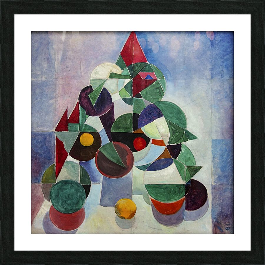 1844 van doesburg composition Picture Frame print