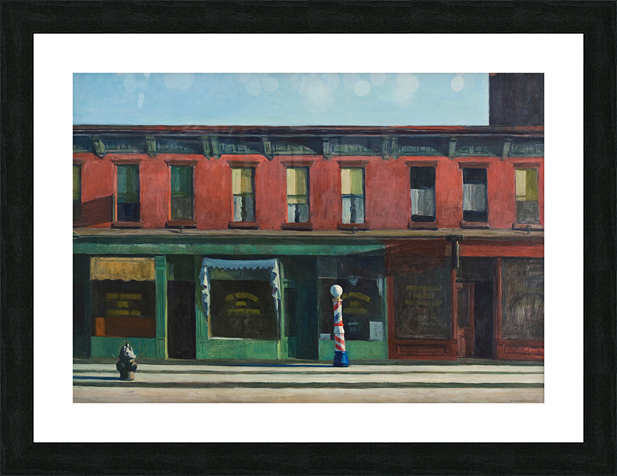 2628 Edward Hopper Picture Frame print