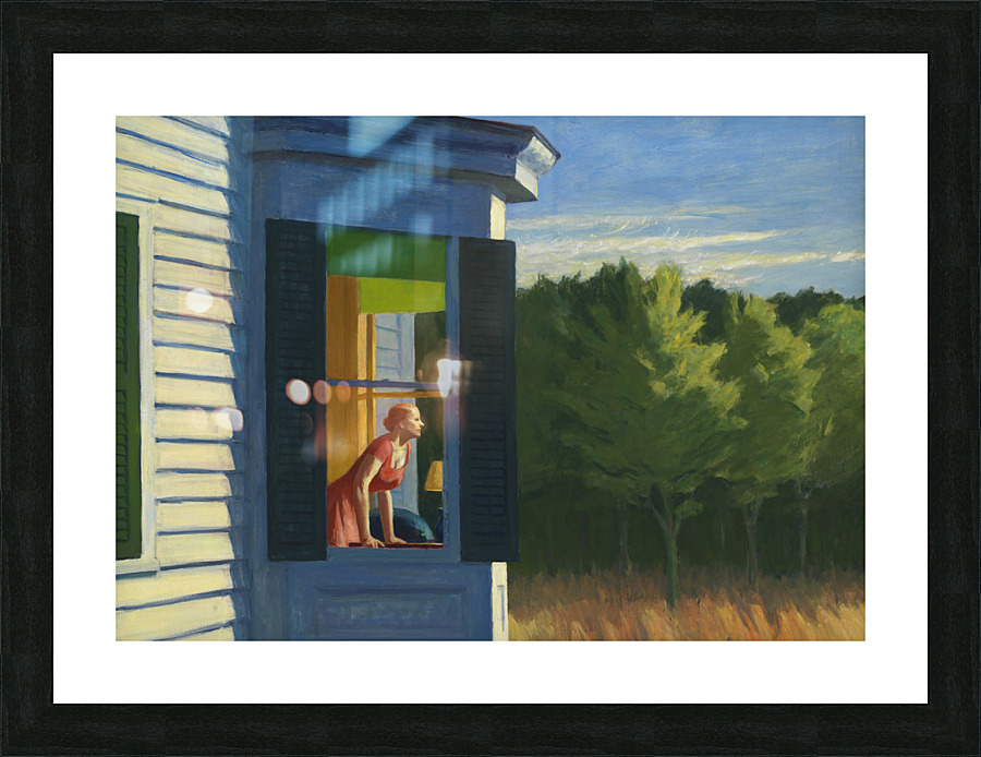 2626 Edward Hopper Picture Frame print