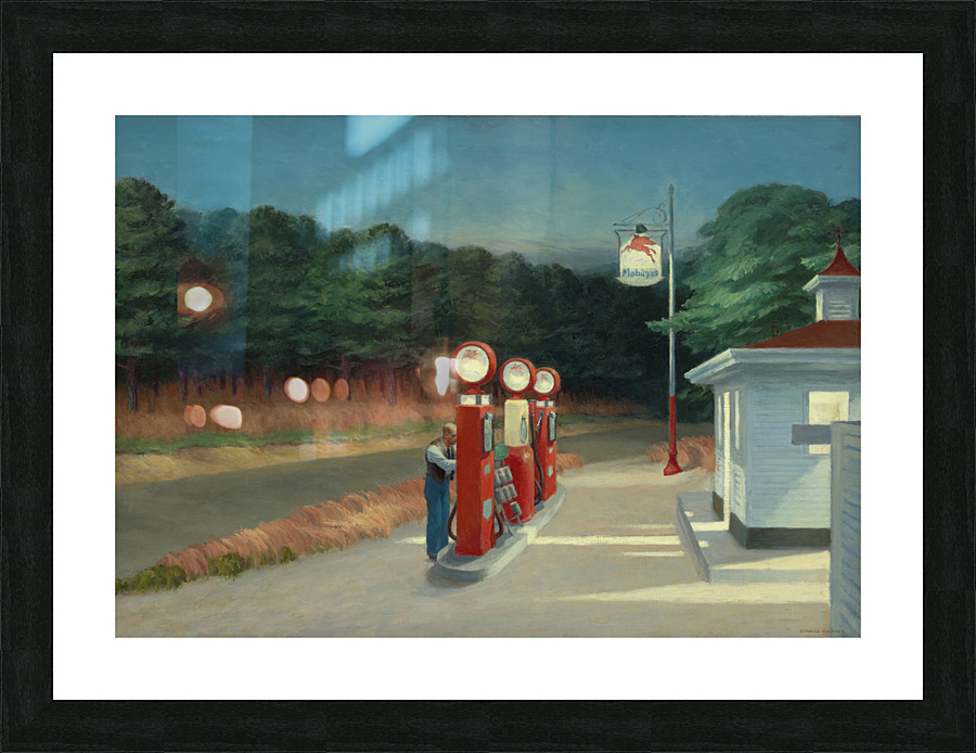 2627 Edward Hopper Picture Frame print