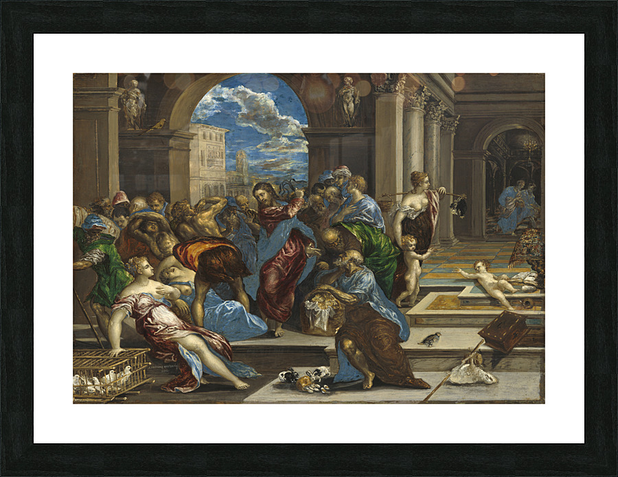 2745  el greco Picture Frame print