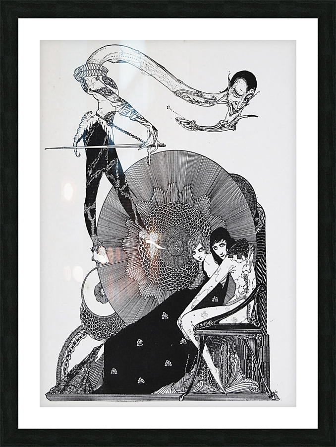 3435 harry clarke Picture Frame print