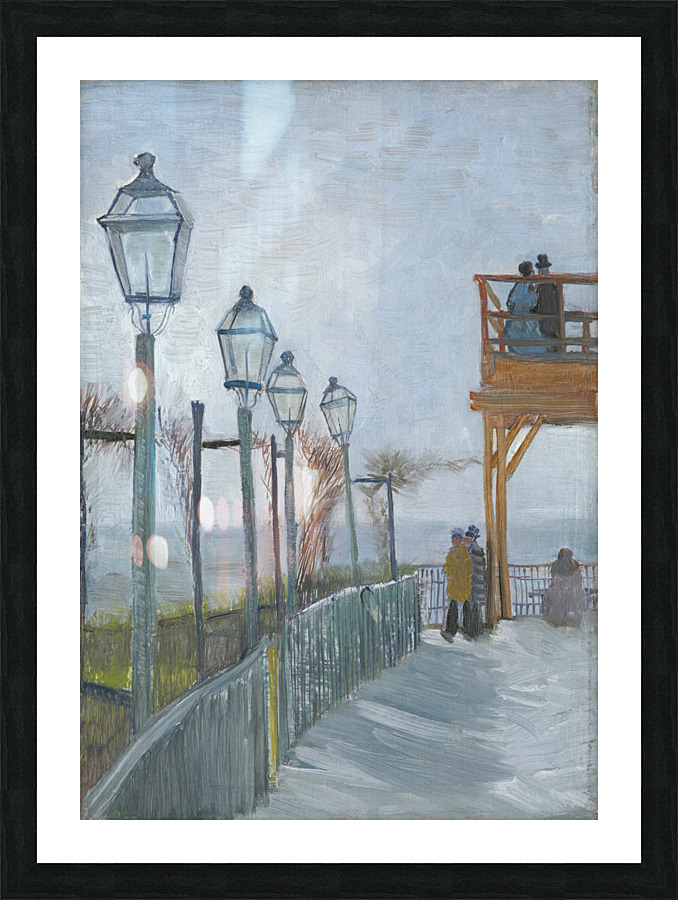 3913 Vincent van Gogh Terrace and Observation Dec Picture Frame print
