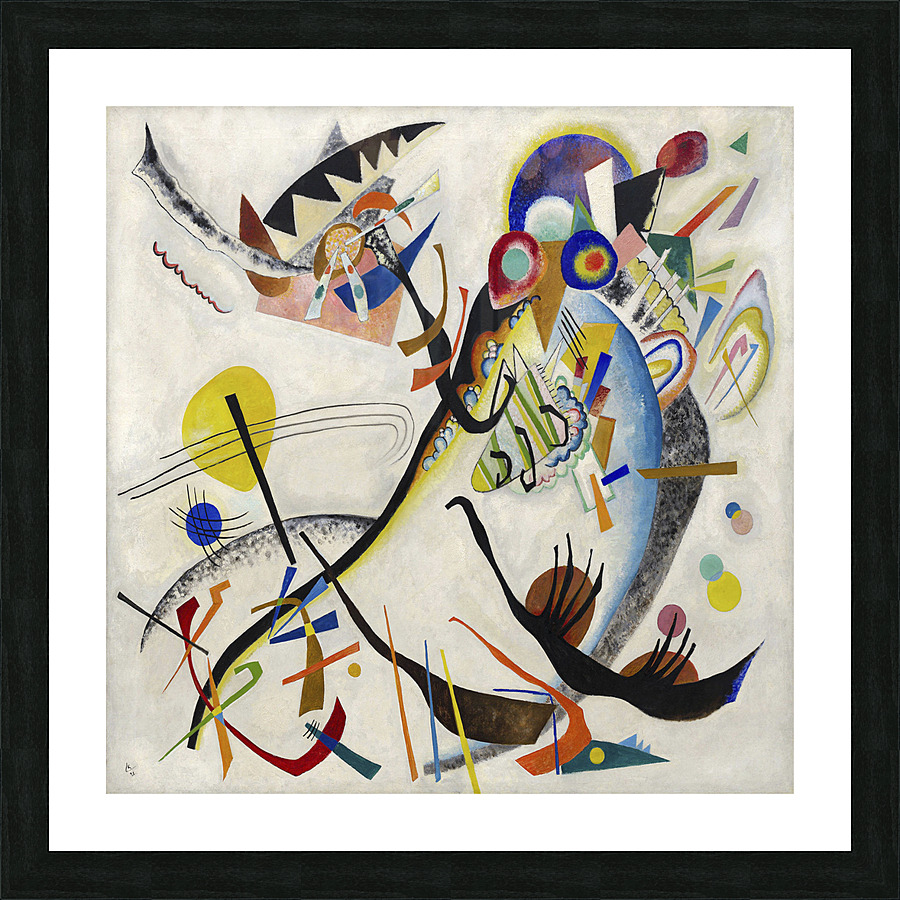 3948 kandinsky Picture Frame print