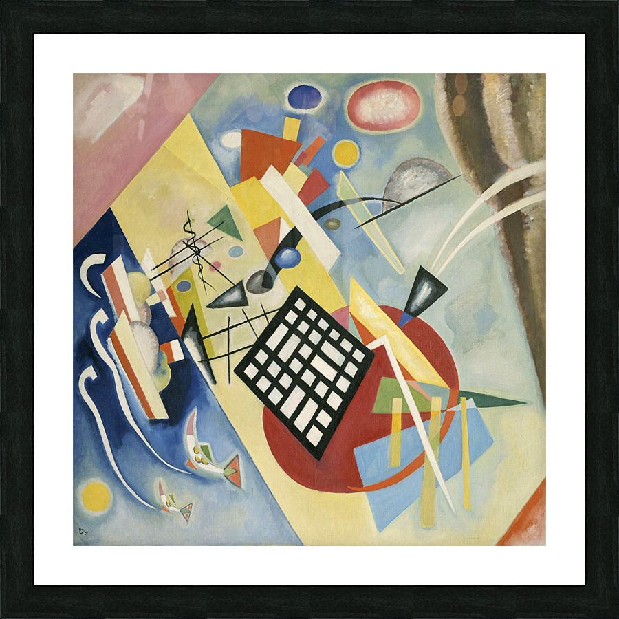3946 kandinsky Picture Frame print