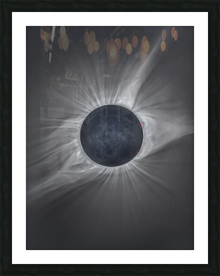 5589 Total Solar Eclipse Picture Frame print