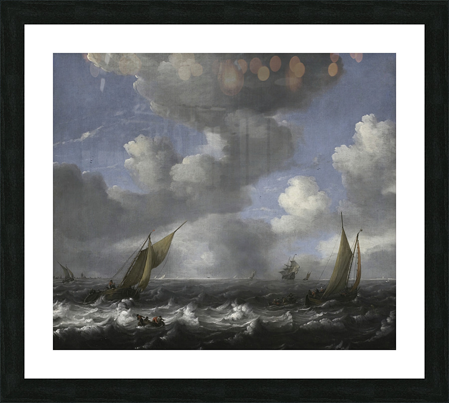 6244 Ludolf Bakhuizen Picture Frame print