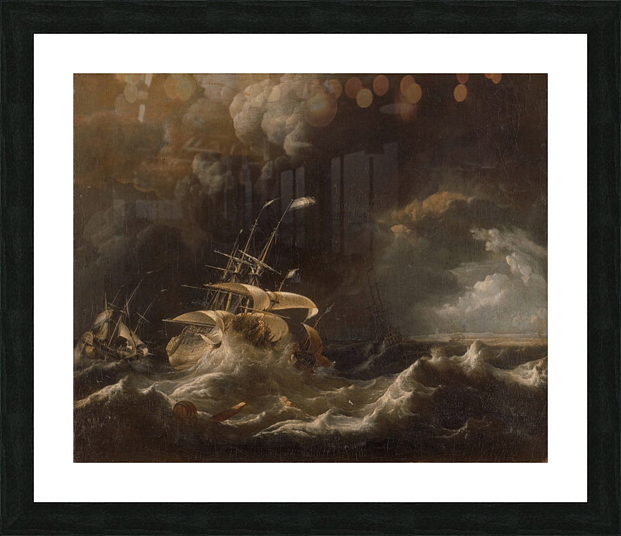 6243 Ludolf Bakhuizen Picture Frame print