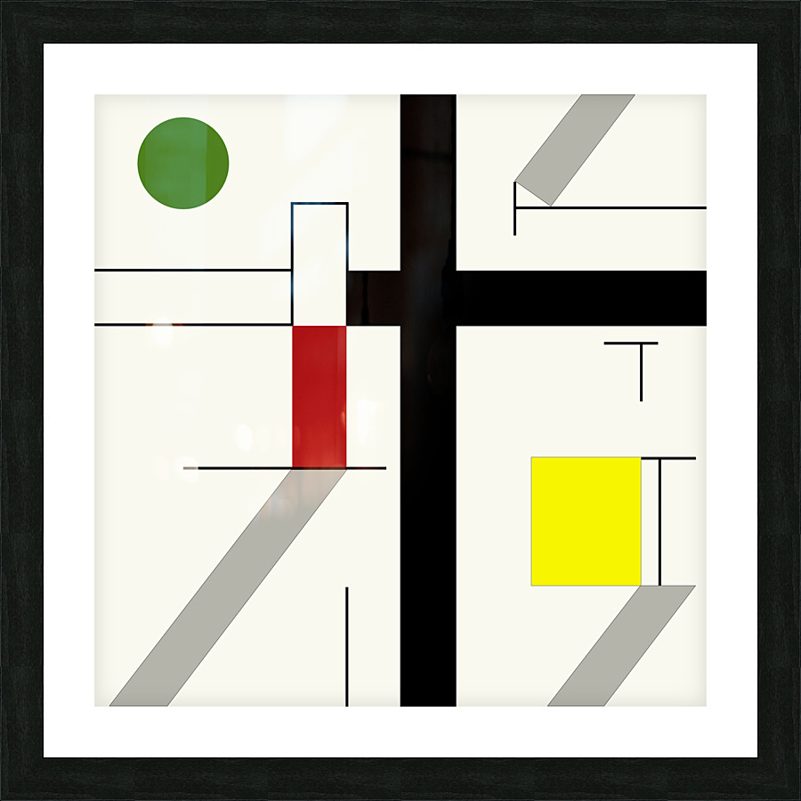 7291 arte abstracto Picture Frame print