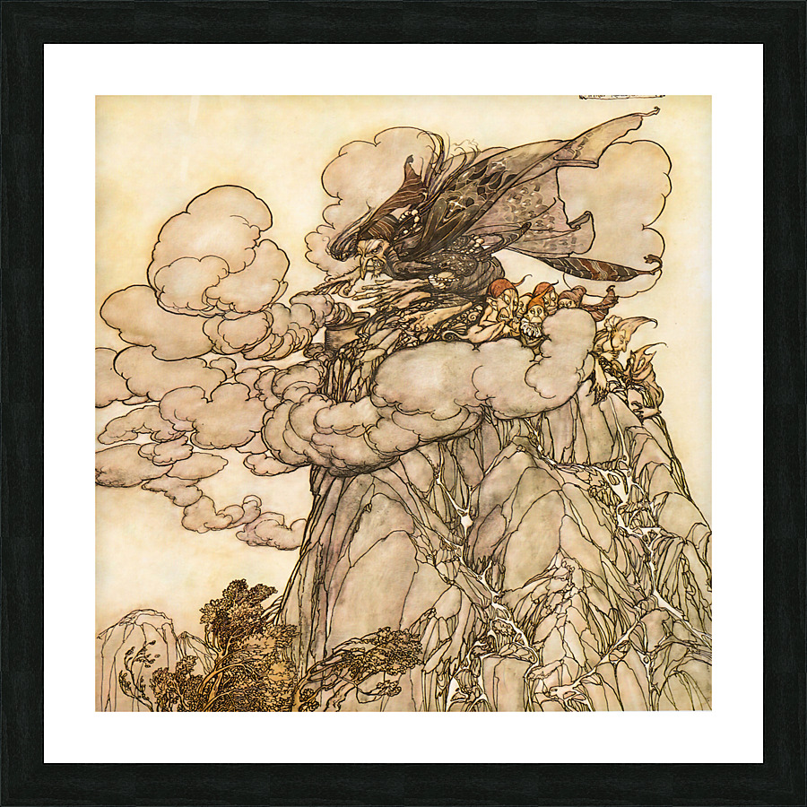 7703 Arthur Rackham Picture Frame print