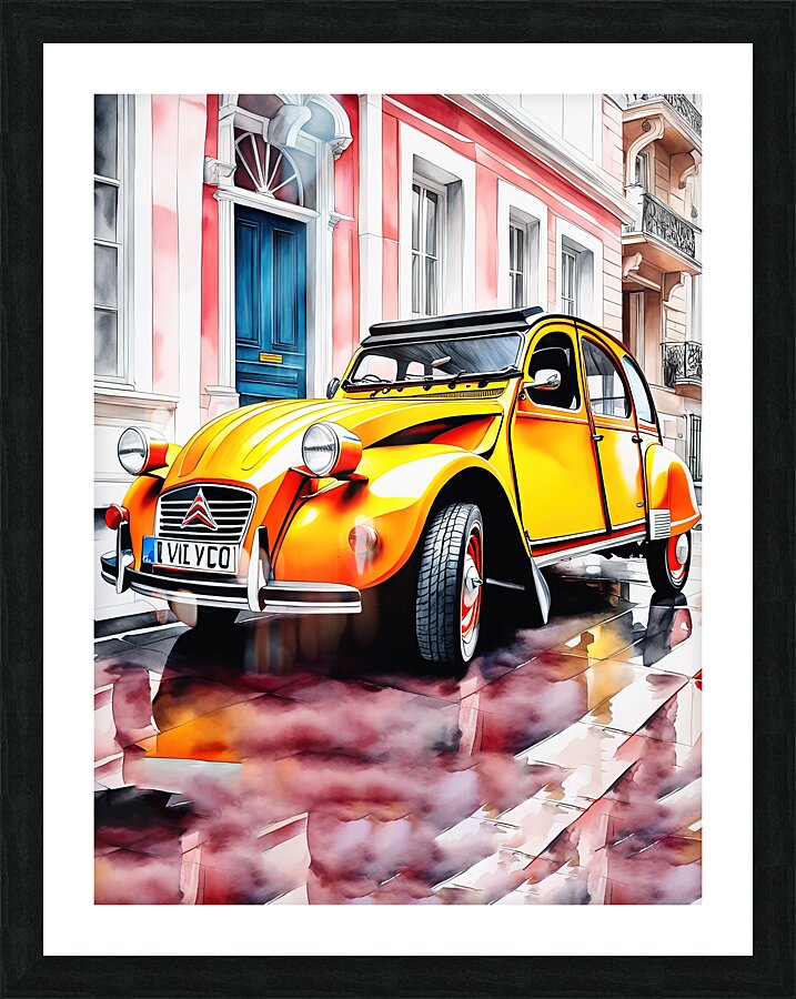 Citroen 2cv Picture Frame print