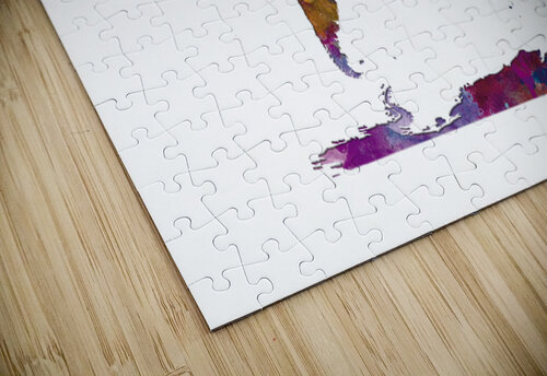  World map artvi puzzle