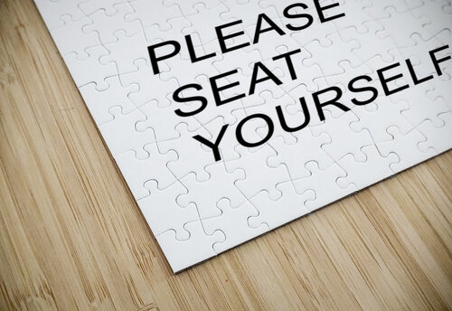 Please Seat Yourself artvi puzzle
