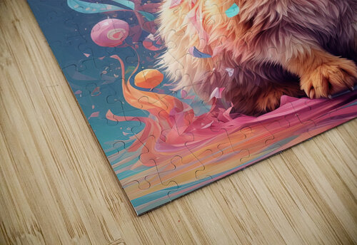 floral rabbit artvi puzzle
