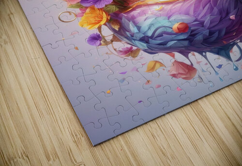 floral mouse artvi puzzle