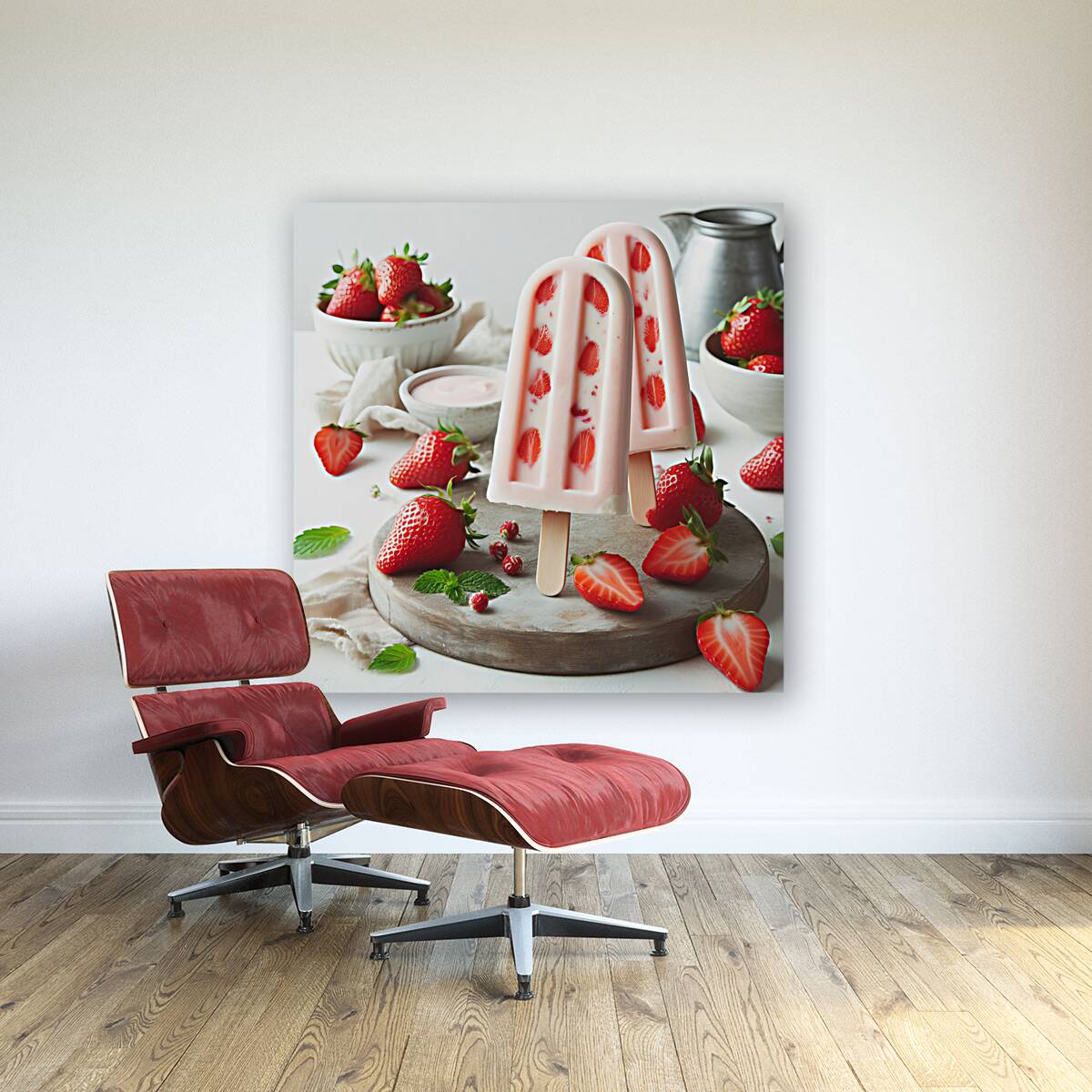 Strawberry pineapple ice cream 18 Reproduction