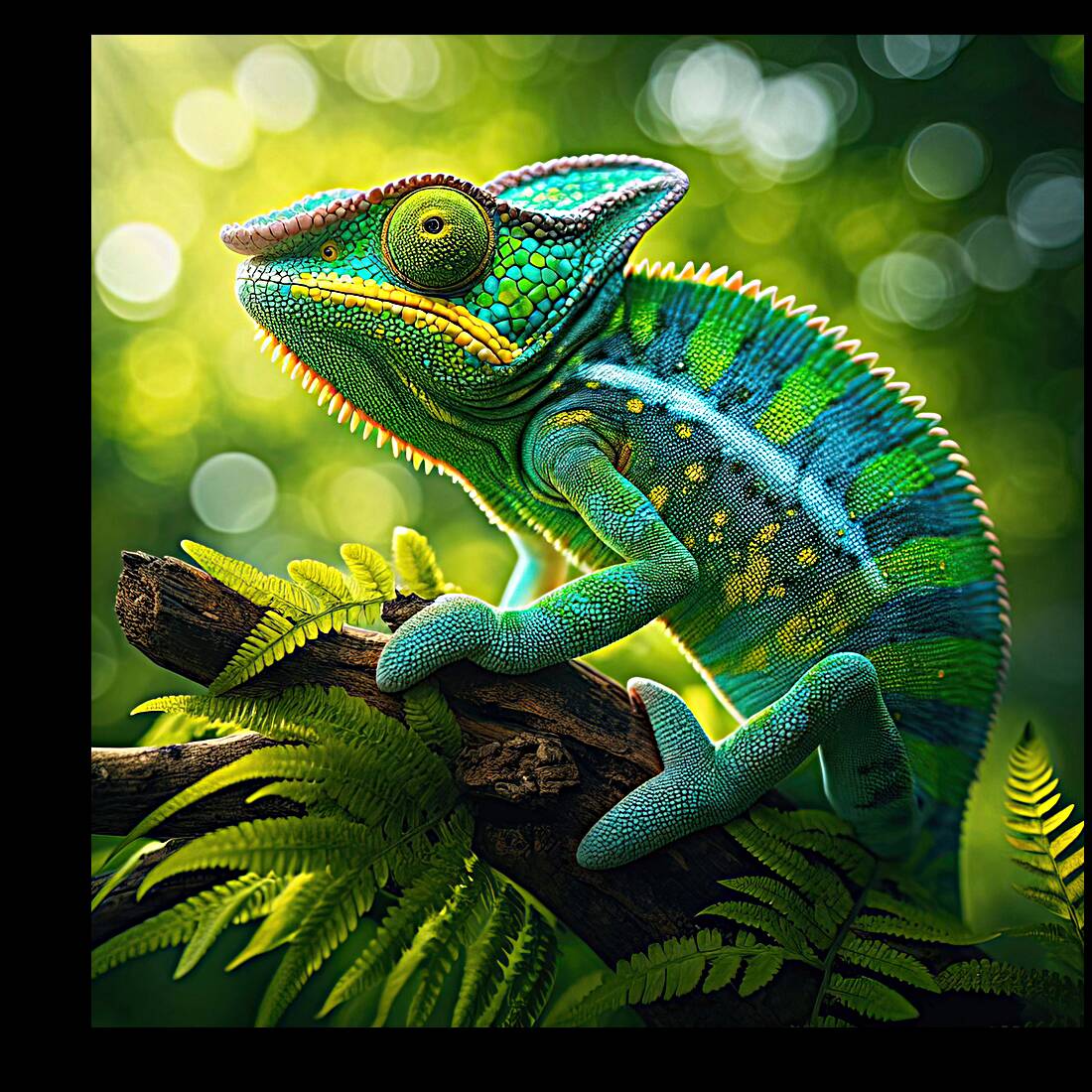 wild chameleon 10 Reproduction