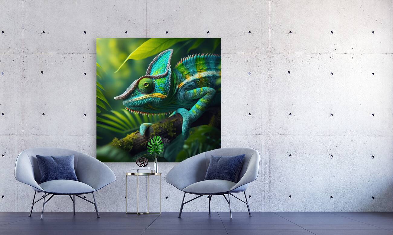 wild chameleon 8 Reproduction