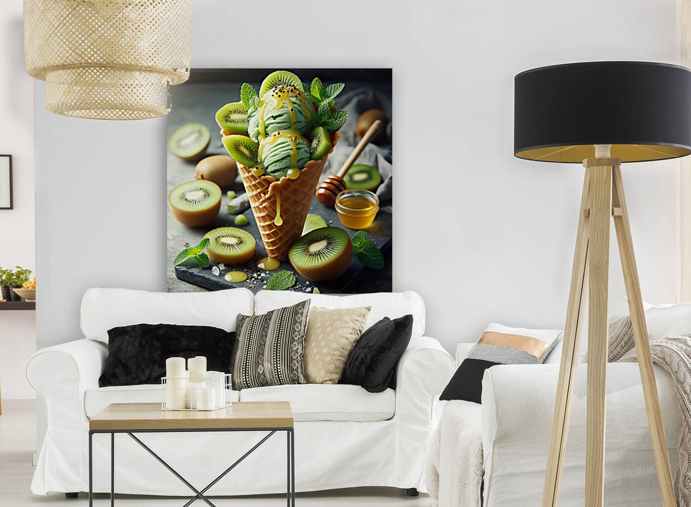 Kiwi ice cream 8 Reproduction