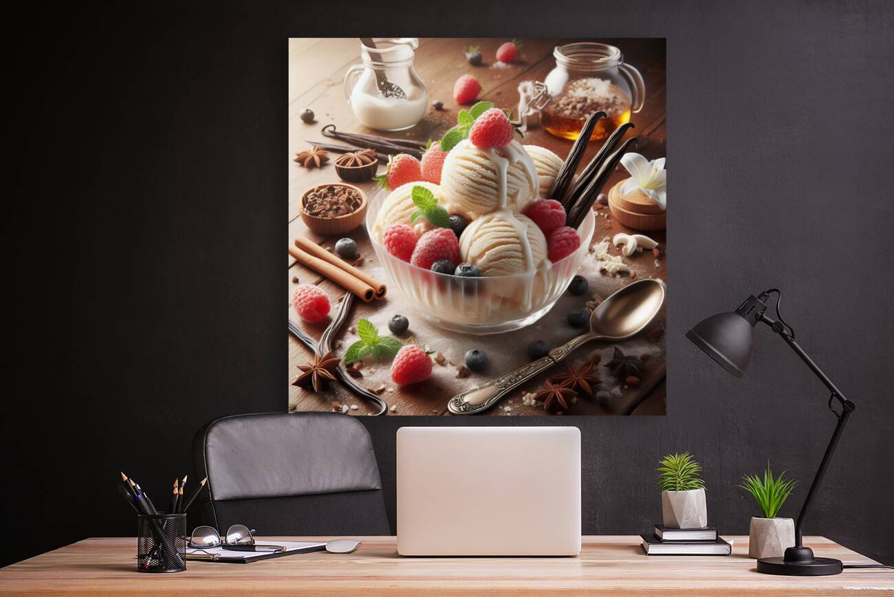 Vanilla ice cream 8 Reproduction