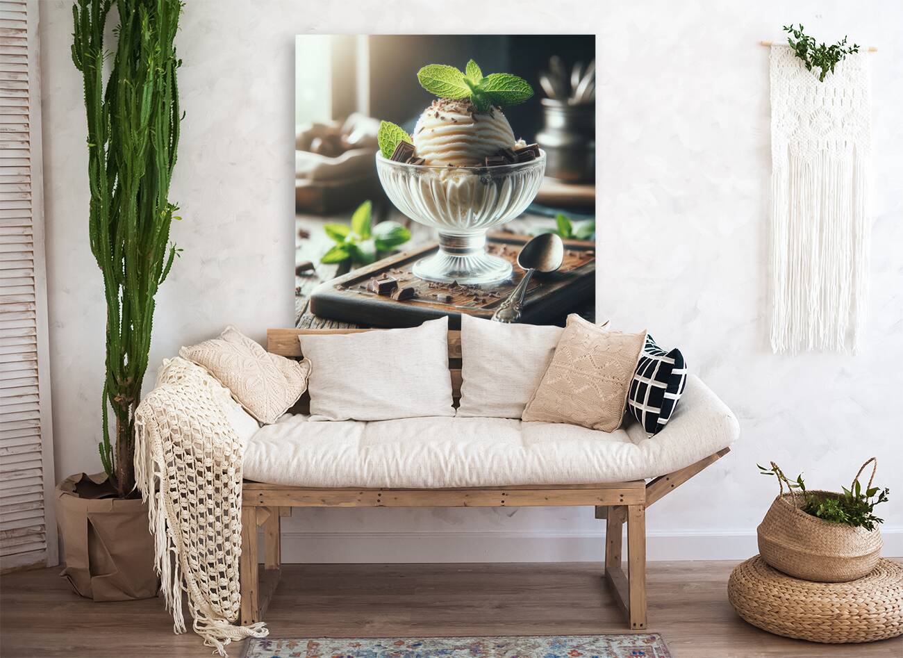 Vanilla ice cream 10 Reproduction