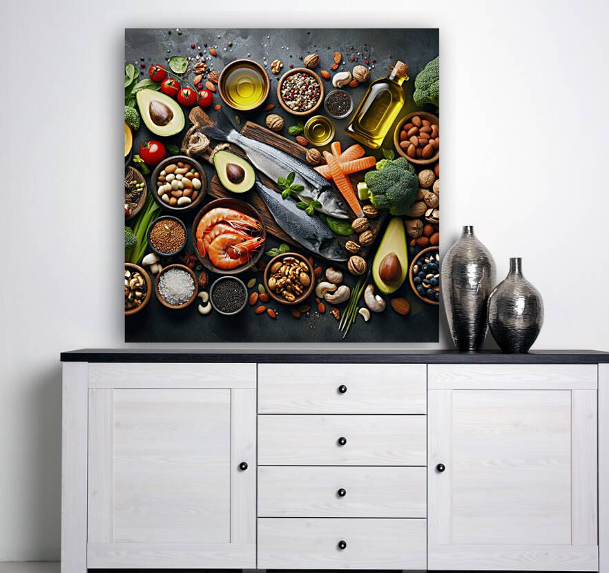 Fish fillet with vegetable garnish healthy diet b 1715272823.1623 Reproduction