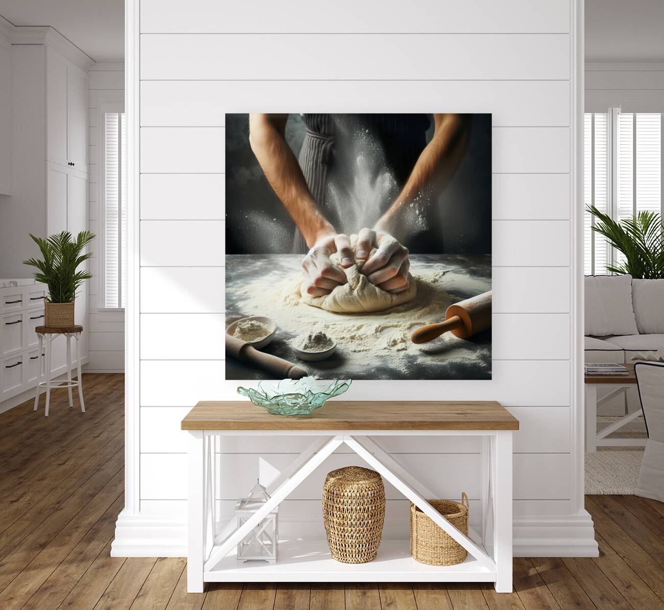 kneading bread 1 Reproduction