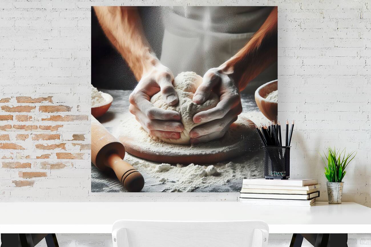 kneading bread 8 Reproduction