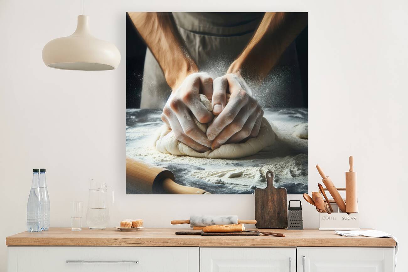 kneading bread 5 Reproduction