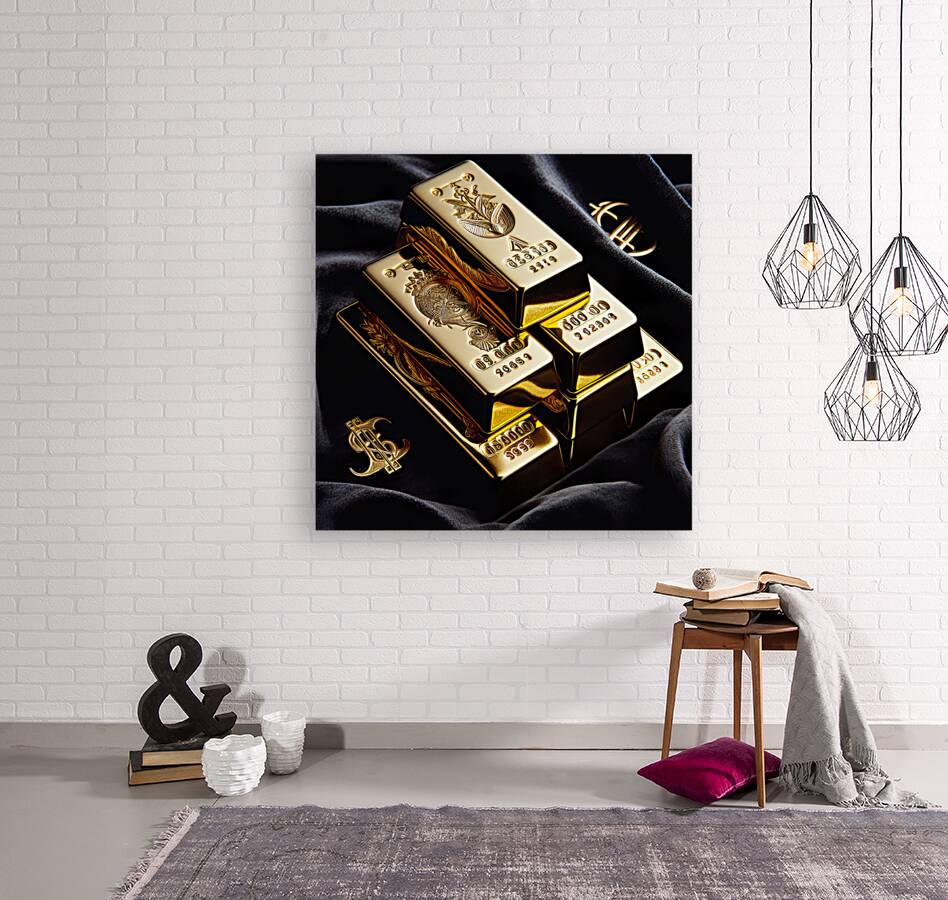 Gold bullion 3 Reproduction