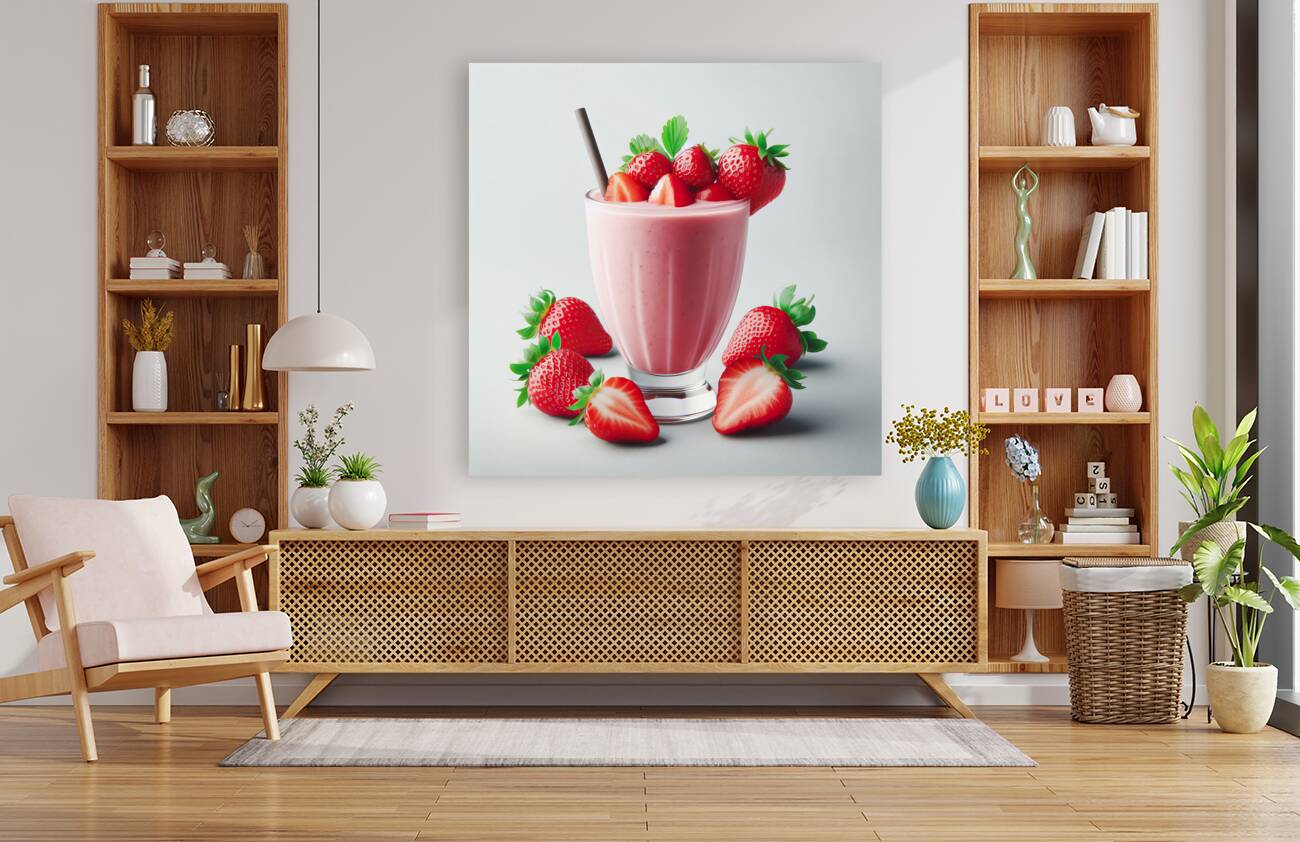 Strawberry milkshake 35 Reproduction