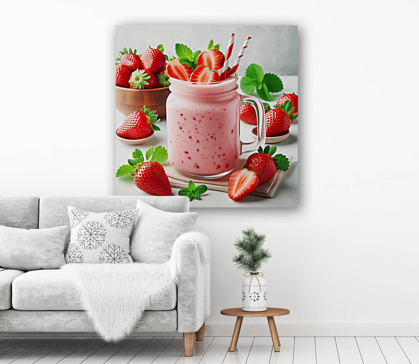 Strawberry milkshake 27 Reproduction