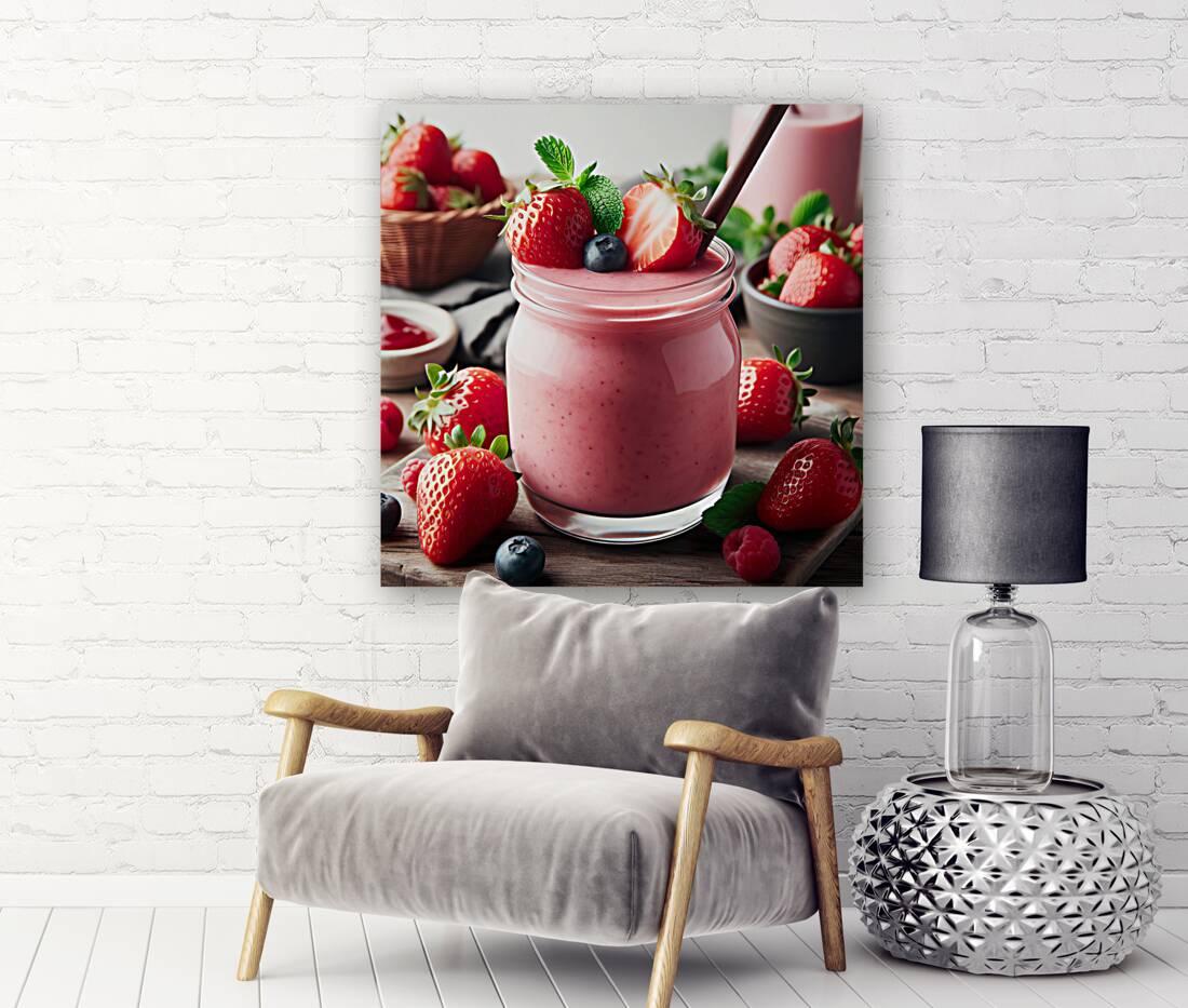 Strawberry milkshake 31 Reproduction