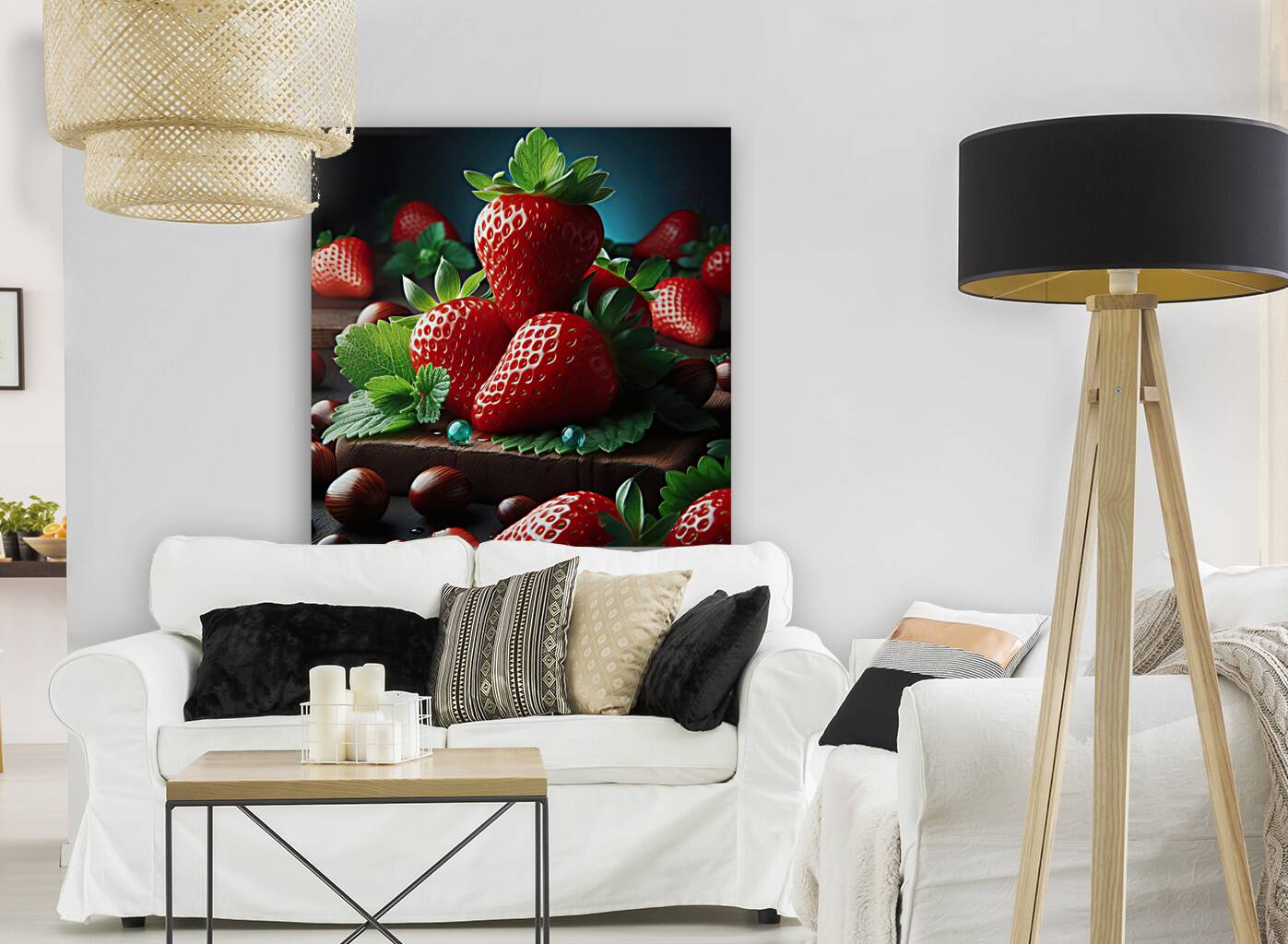 Strawberries studio lighting 17 Reproduction
