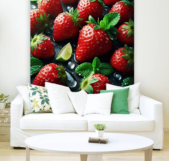 Strawberries studio lighting 21 Reproduction