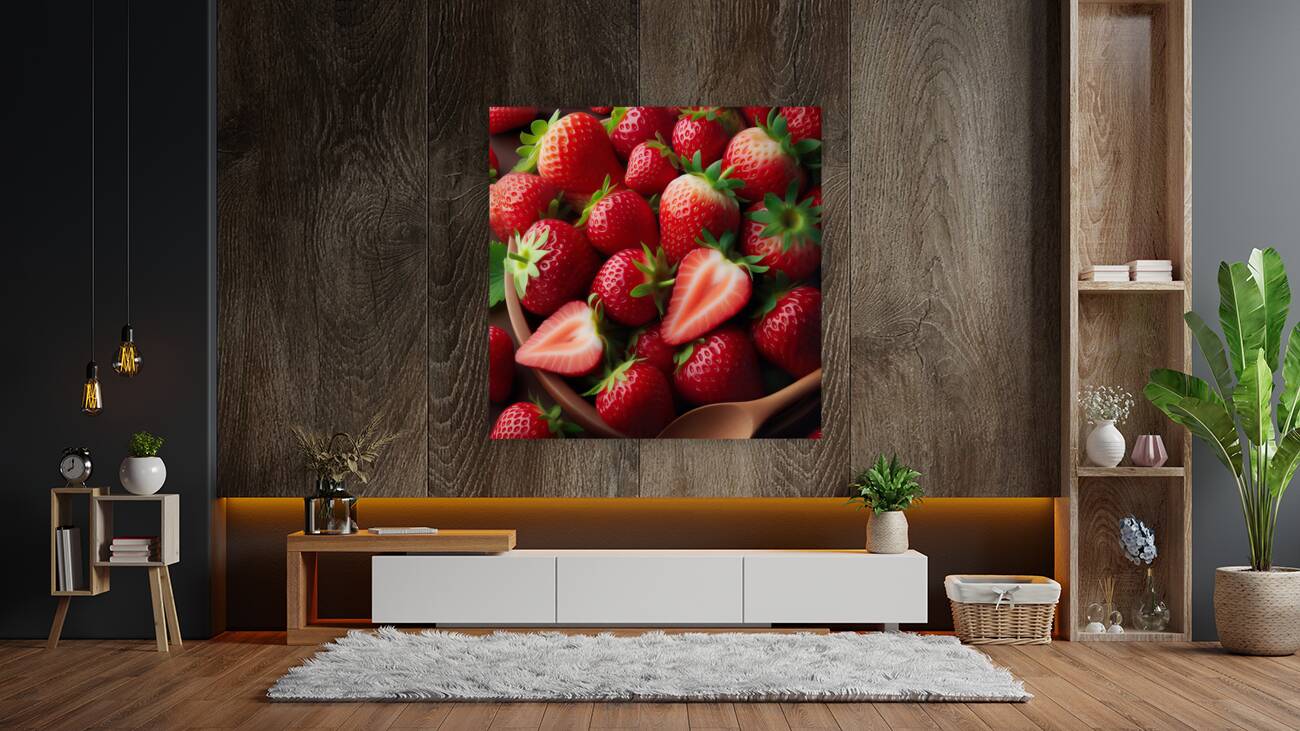 Strawberries studio lighting 15 Reproduction