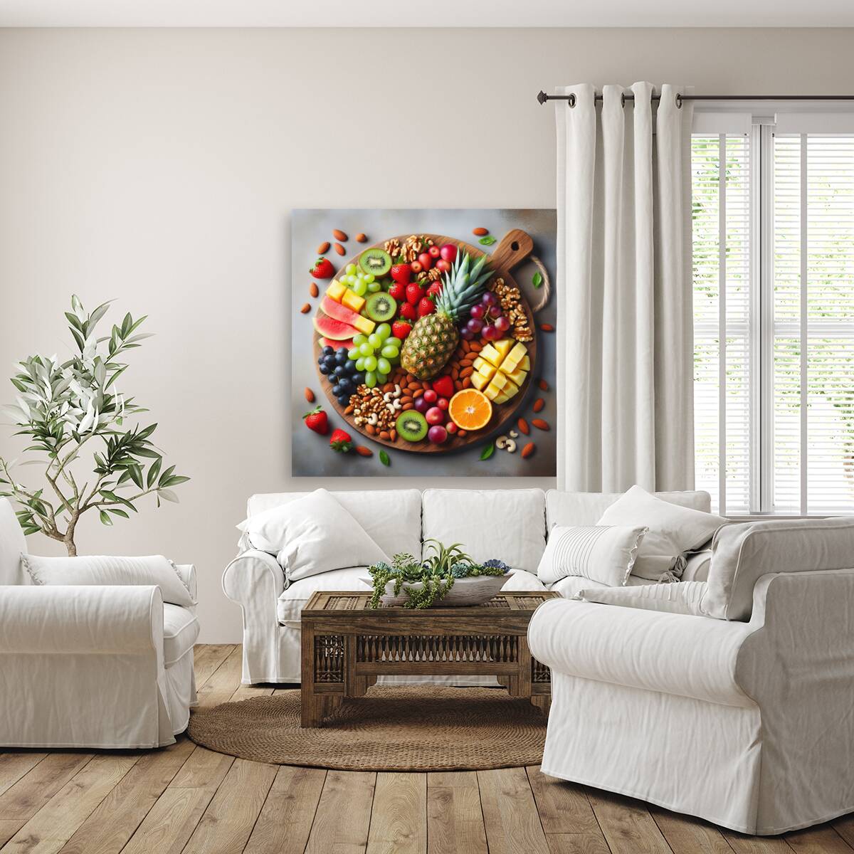 Assorted nuts background. Mix of walnuts almonds Reproduction