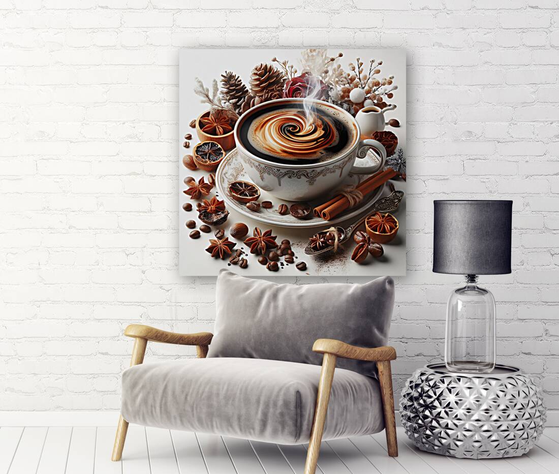 steaming coffee food 25 Reproduction