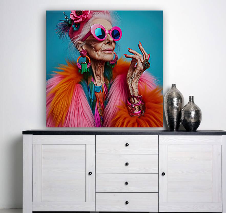 228 Fashion editorial concept. Full length portra Reproduction