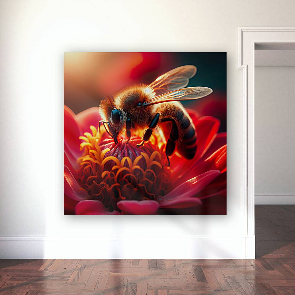 Pollinating bees bee pollinating 9 Reproduction