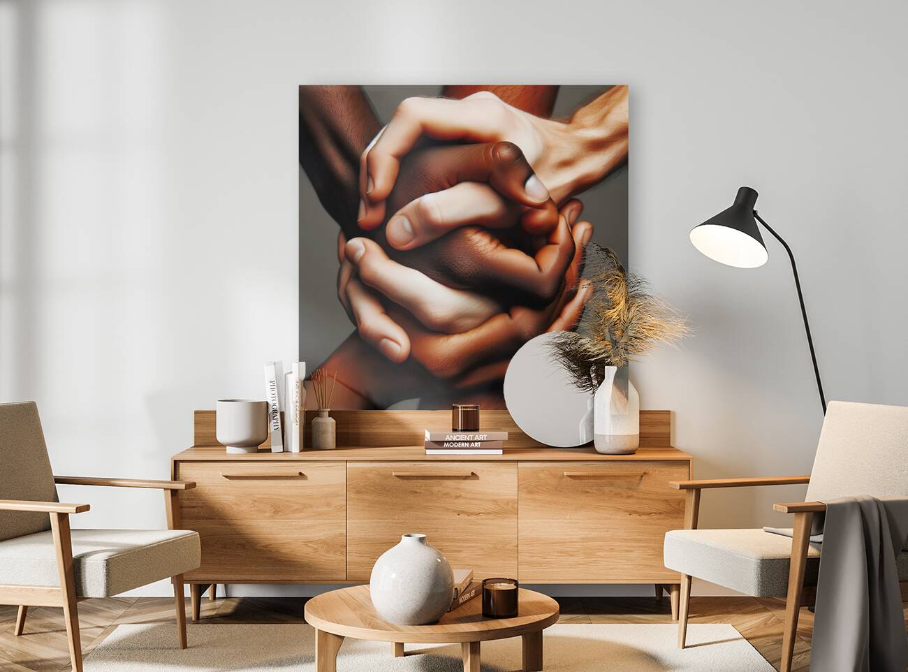 10 Closeup of a business handshake Reproduction