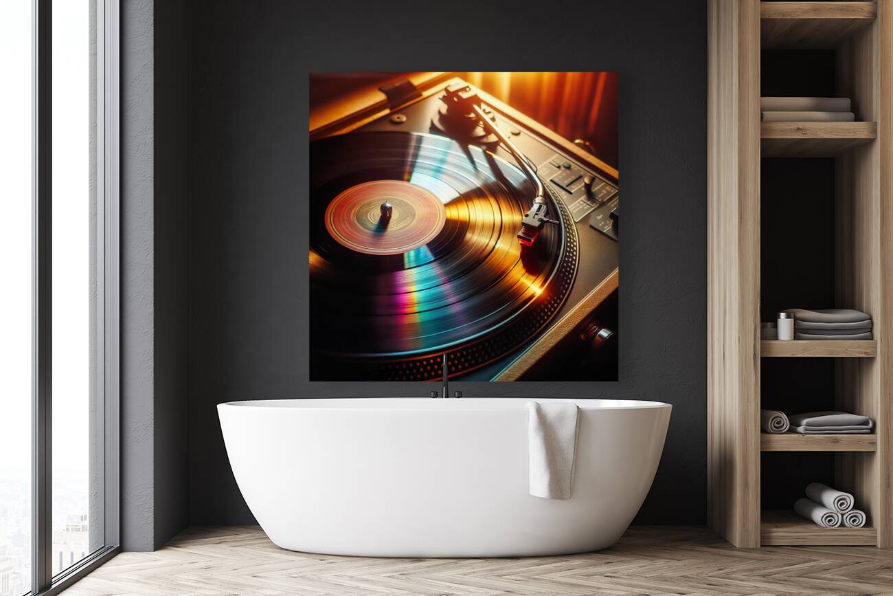 174 Turntable in motion Reproduction