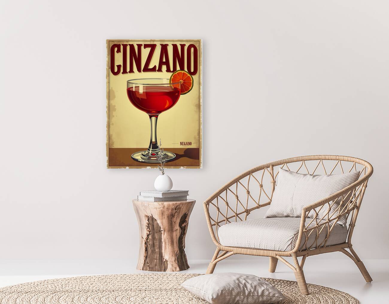 345 cinzano Reproduction