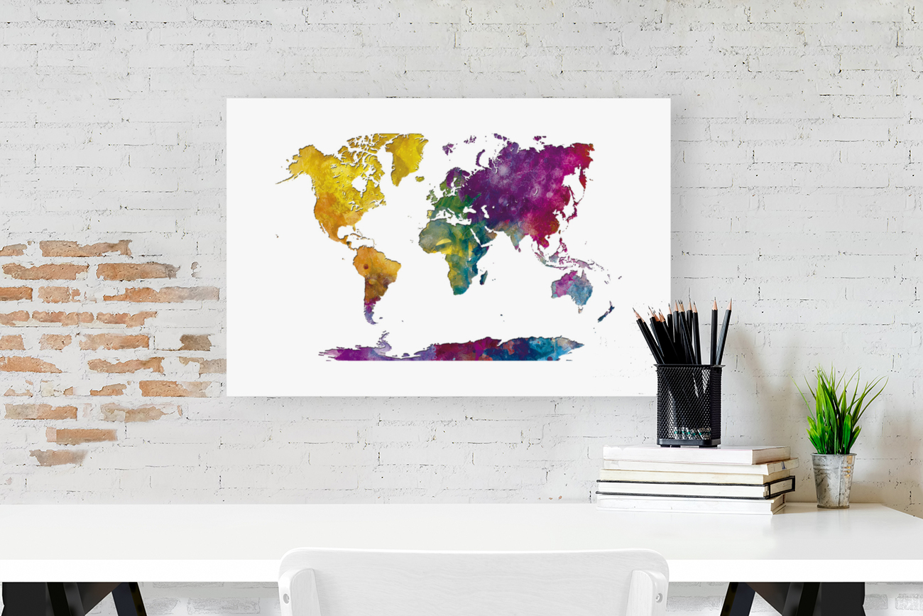  World map Reproduction