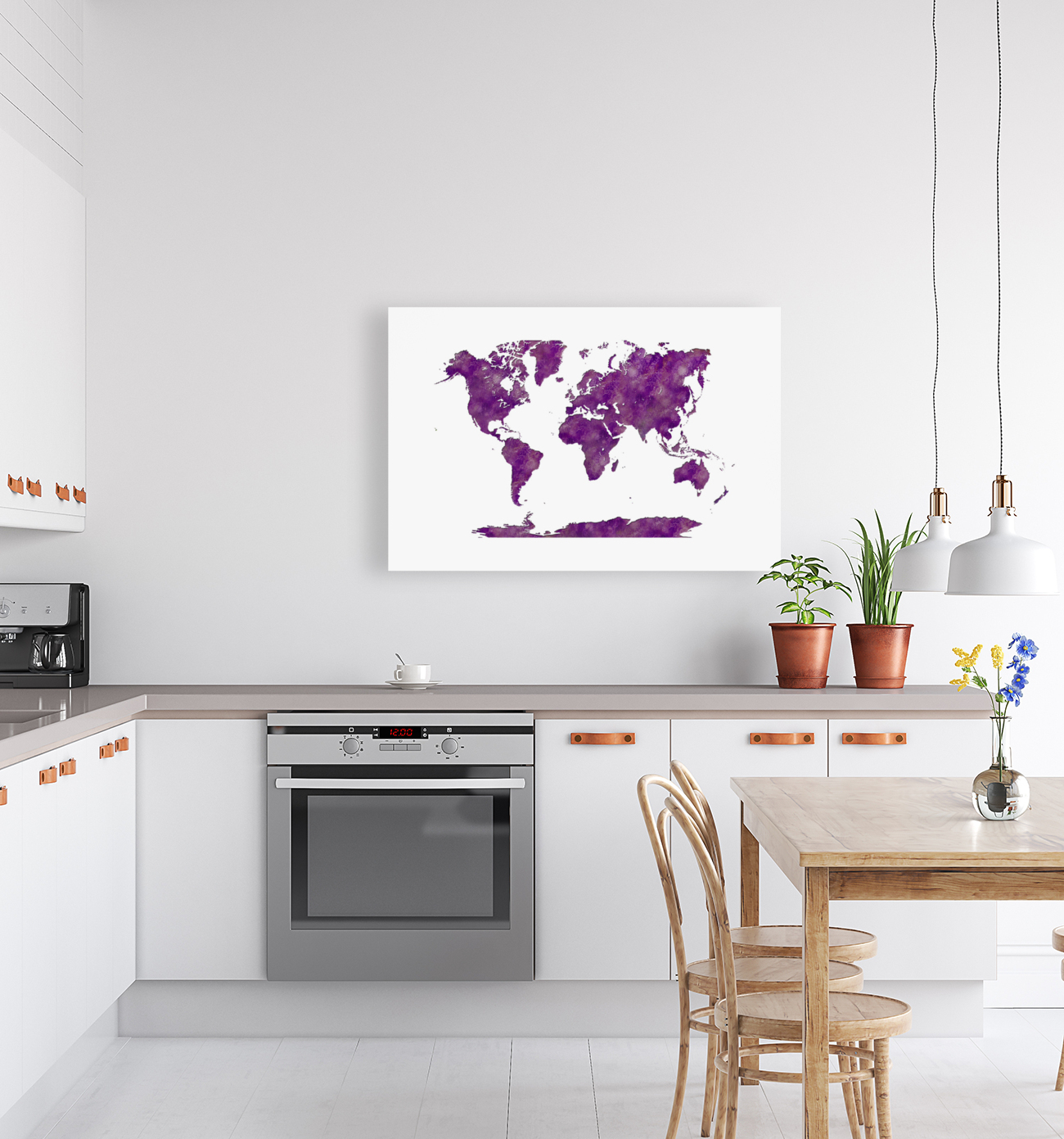 World map Reproduction