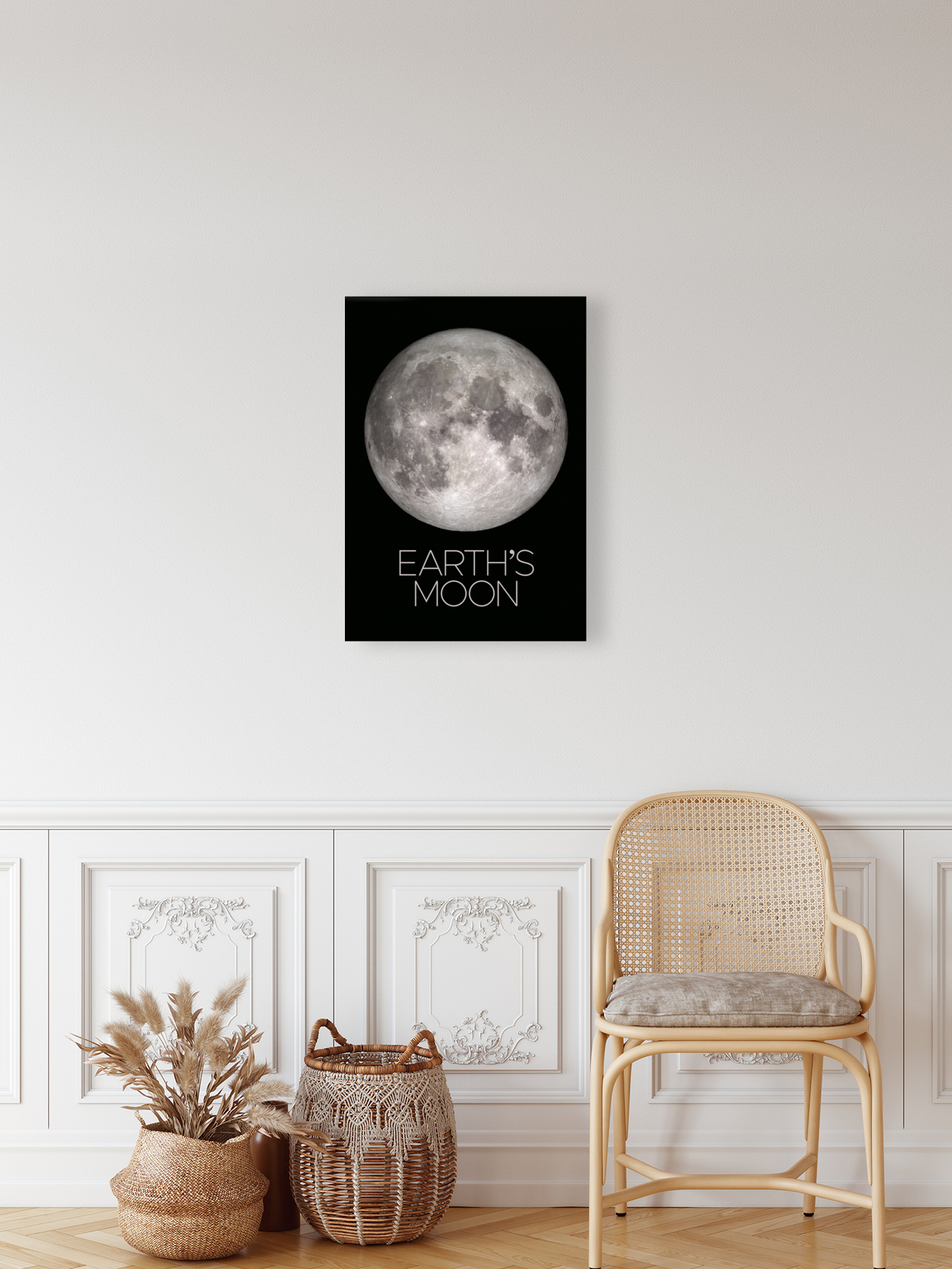 Moon-Nasa poster Reproduction