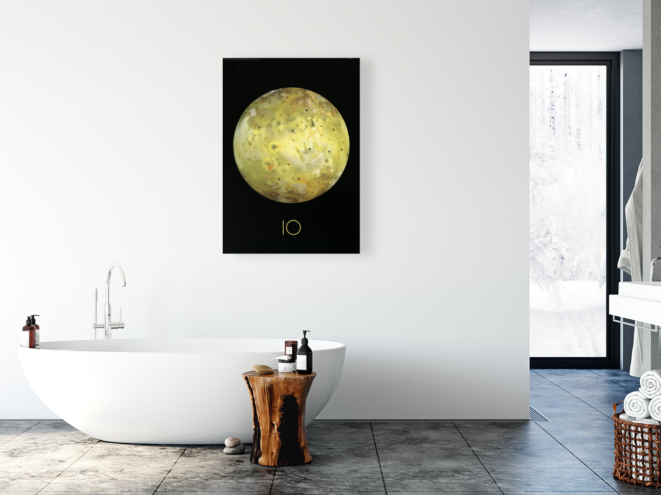 IO-Nasa poster Reproduction