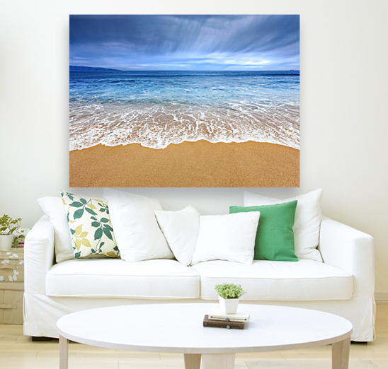 Tranquility by the sea Reproduction